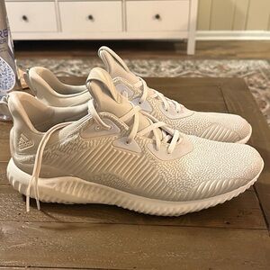 Adidas Cream Running Sneakers